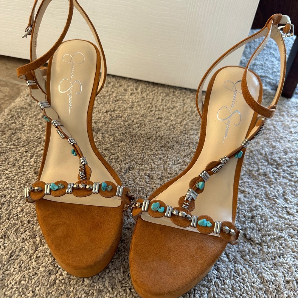 Jessica Simpson Platform Strap Sandals